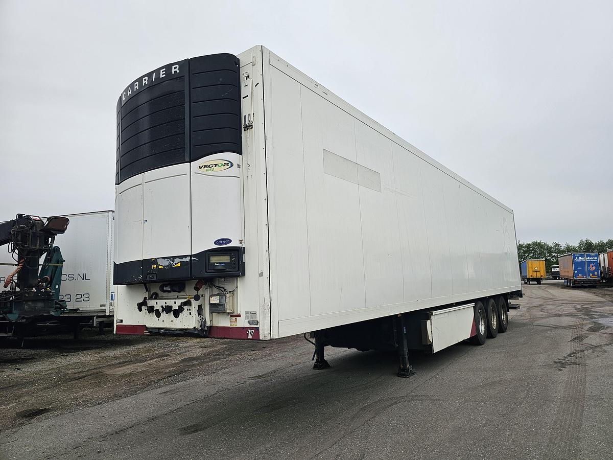Gebruikt 2008 KRONE SD | FRIGE TRAILER WITH CARRIER | AND LOADING LIFT.