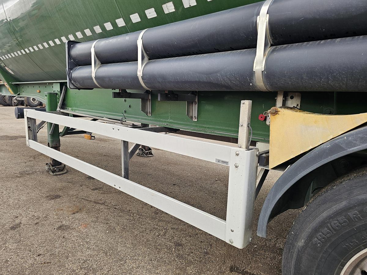 Used 2008 FELDBINDER KIP 63.3 |ALUMINIUM TIPPER | 6500 KG| 63 M3 | SAF DISC.