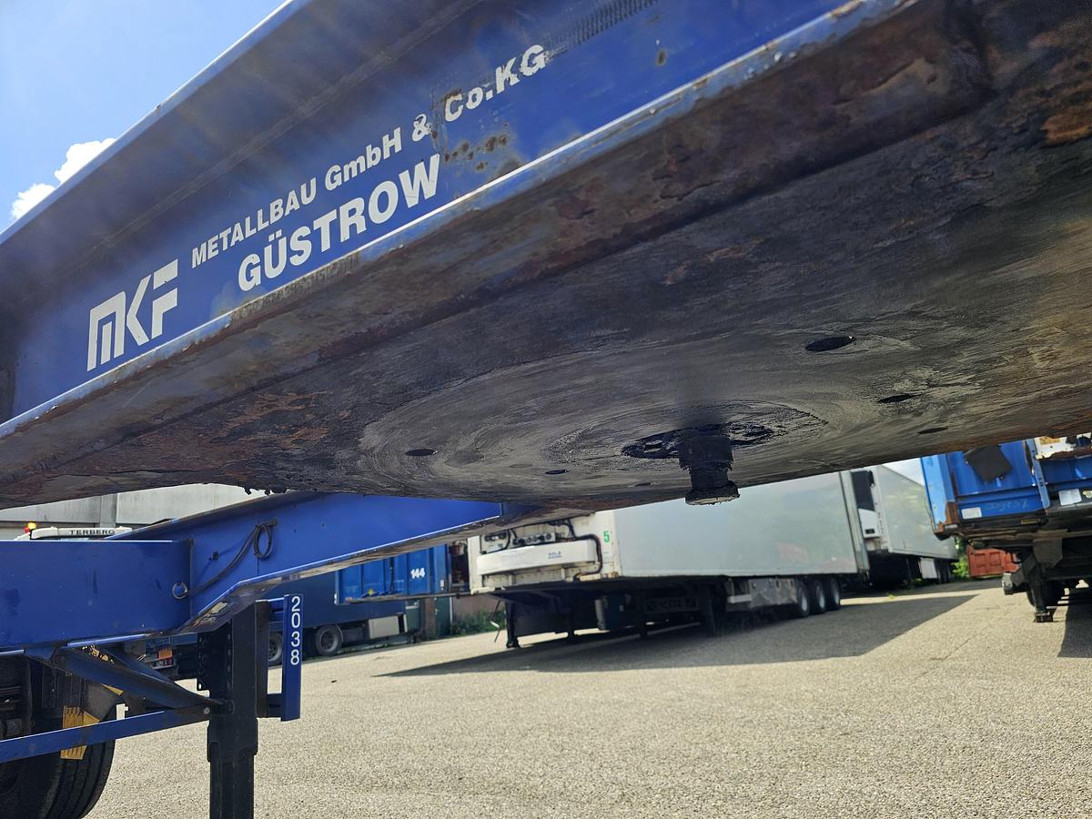 Gebruikt 2006 MKF METALLBAU CS 20 -20 FOOT- CONTAINER CHASSIS -HEAVY DUTY- BPW DRUM -STEEL SUSPENSION- GOOD QUALITY.