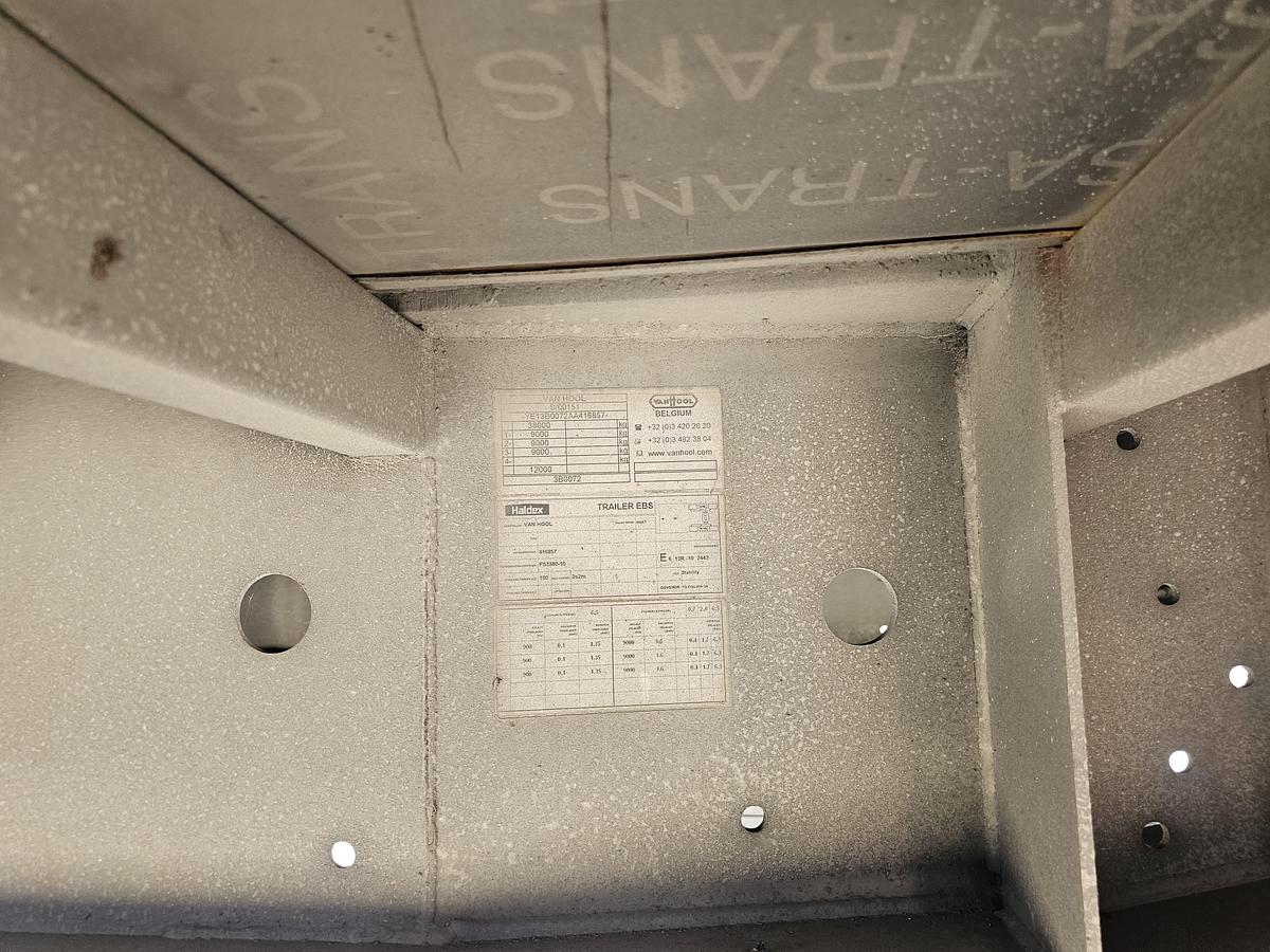 Gebruikt 2012 VAN HOOL A3C002 / ALU RIMS / PALLET BOX / GALVANIZED STEEL CHASSIS / APK,TUV, 02-04-2027