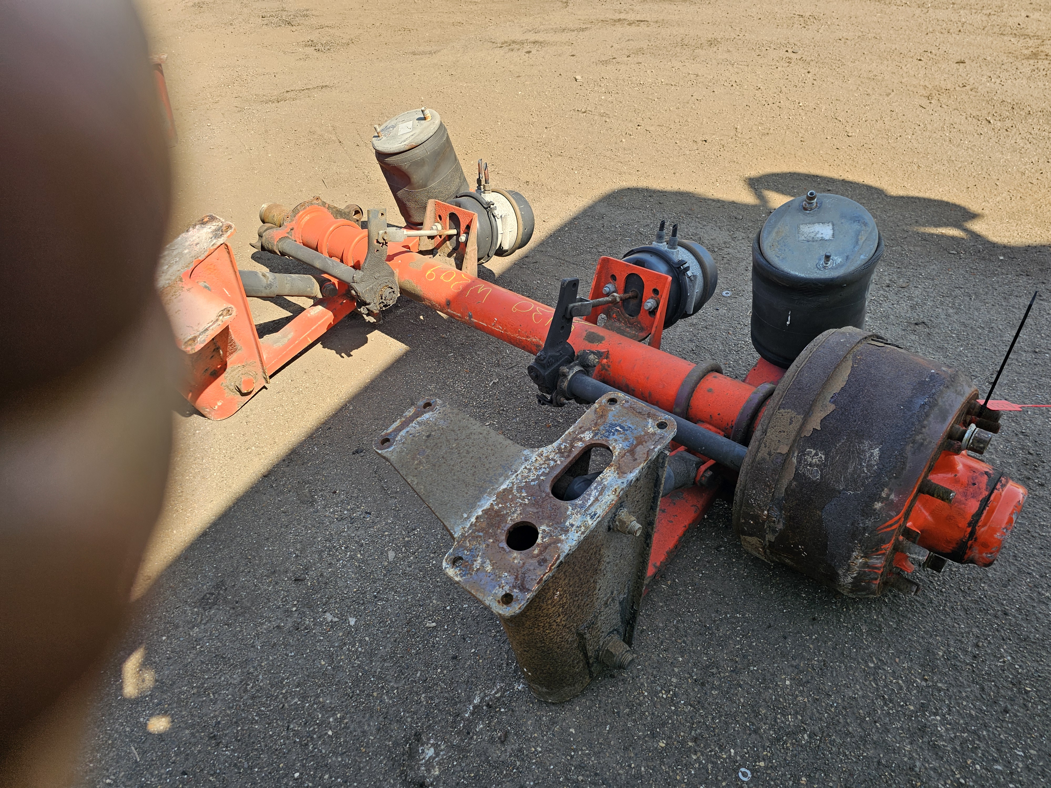 Gebruikt 2005 SMB TRAILER AXLE SINGLE TIRE DRUM