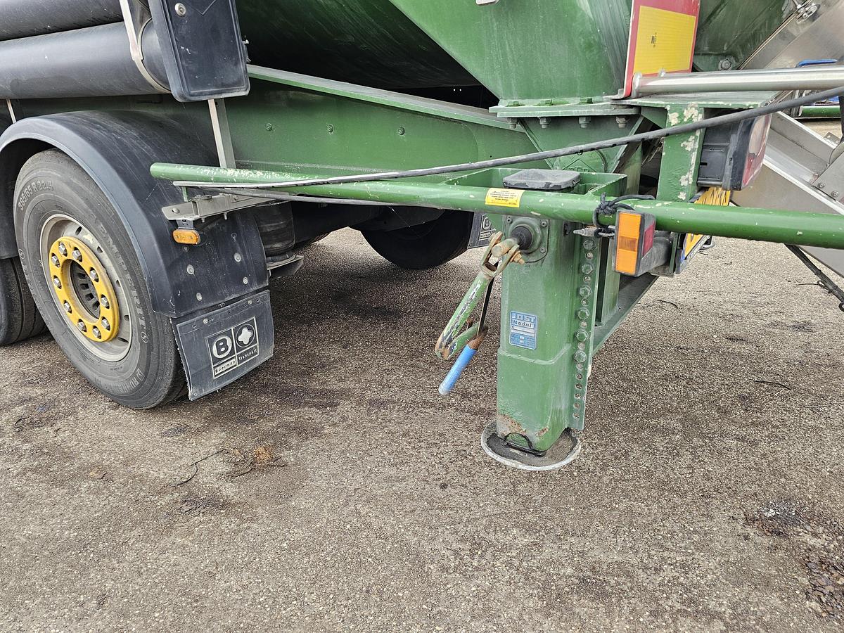 Used 2008 FELDBINDER KIP 63.3 |ALUMINIUM TIPPER | 6500 KG| 63 M3 | SAF DISC.