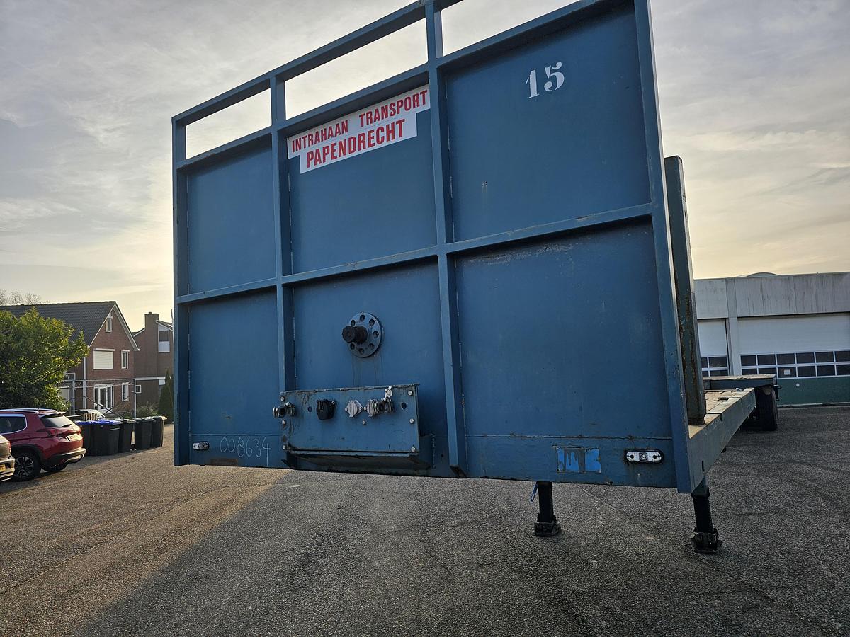 Gebruikt 2000 LINTRAILERS LSPU 18-27 | EXTENDIBLE TRAILER 21.20 MTR | STEERING AXLE | good sliding.