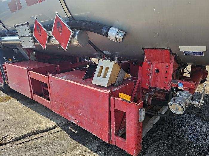 Used 2000 Feldbinder | TSA 59.3-4 | tanktrailer aluminium|59.5 cubic| ADR L4 BH |Bpw achsen|