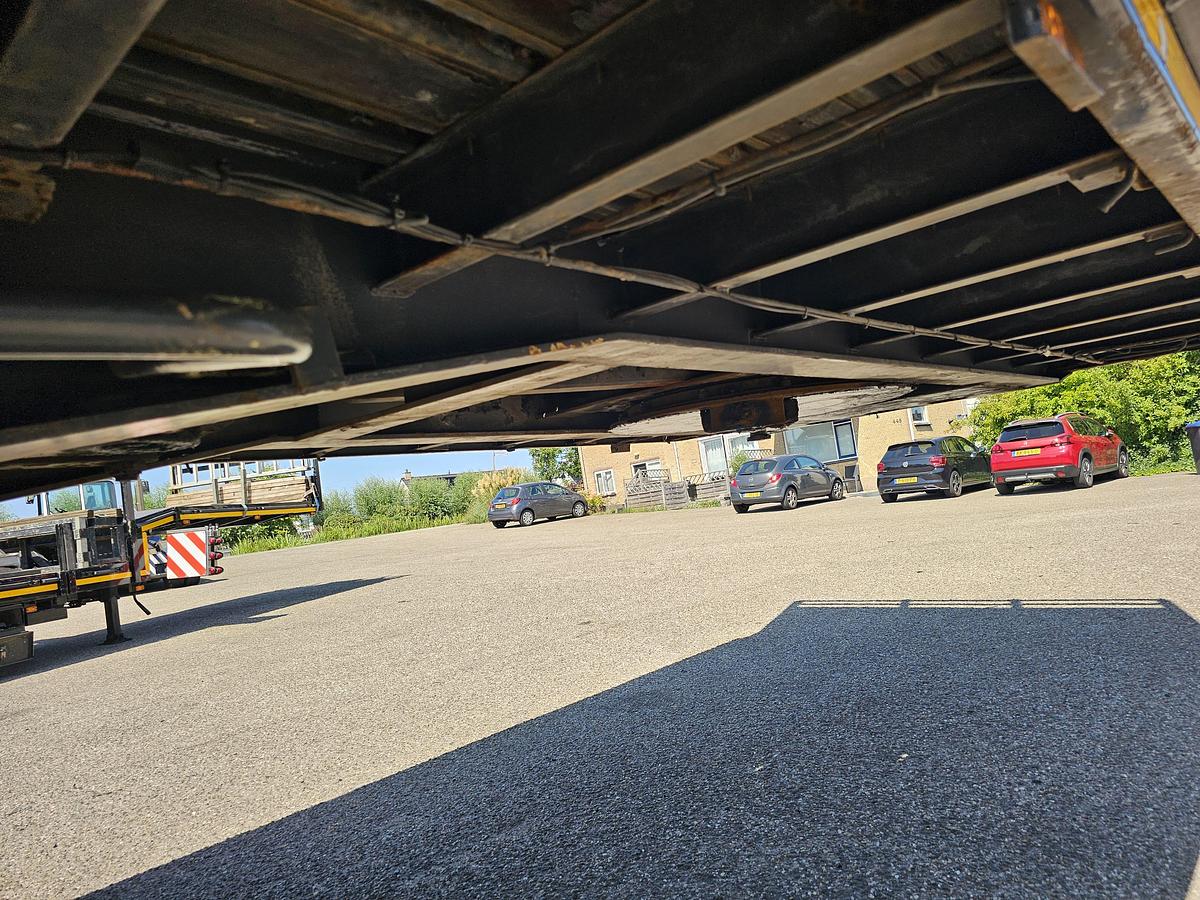 Used 1990 CONTAR B 1010 LDS| STEERING AXLE| BPW DRUM | HOLLAND TRAILER .