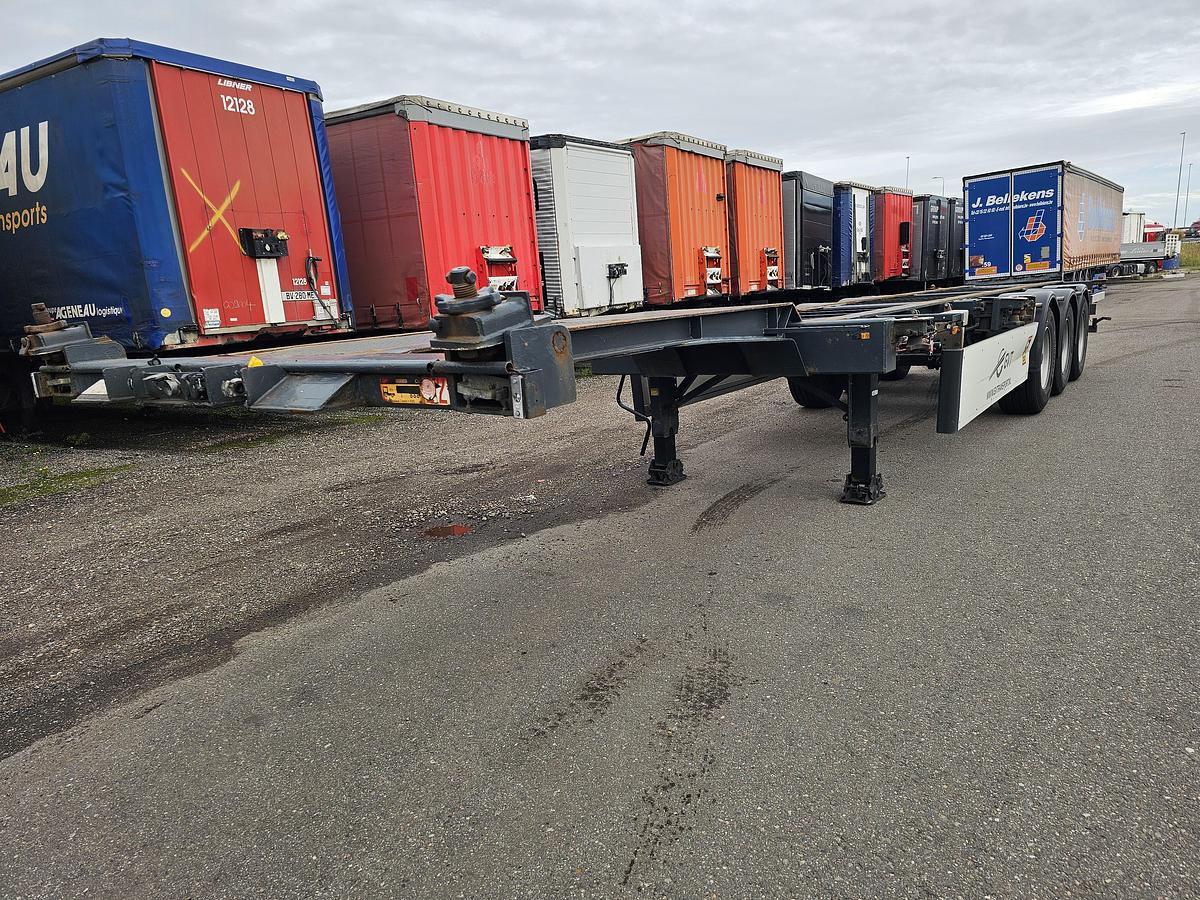 Gebruikt 2001 GROENEWEGEN 40.05.CC-12-27 | BPW DRUM DUTCH TRAILER |TUV /APK  15-02-2026