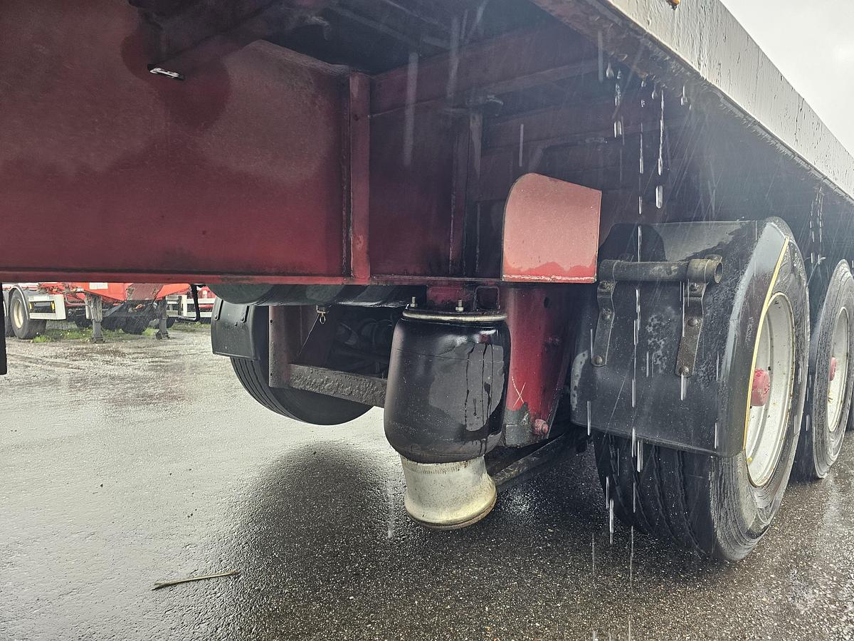 Used 1988 RENDERS ROC 12-27 N14 HEAVY DUTY 3 AXLE SEMITRAILER STEEL FLOOR.| SAF DRUM