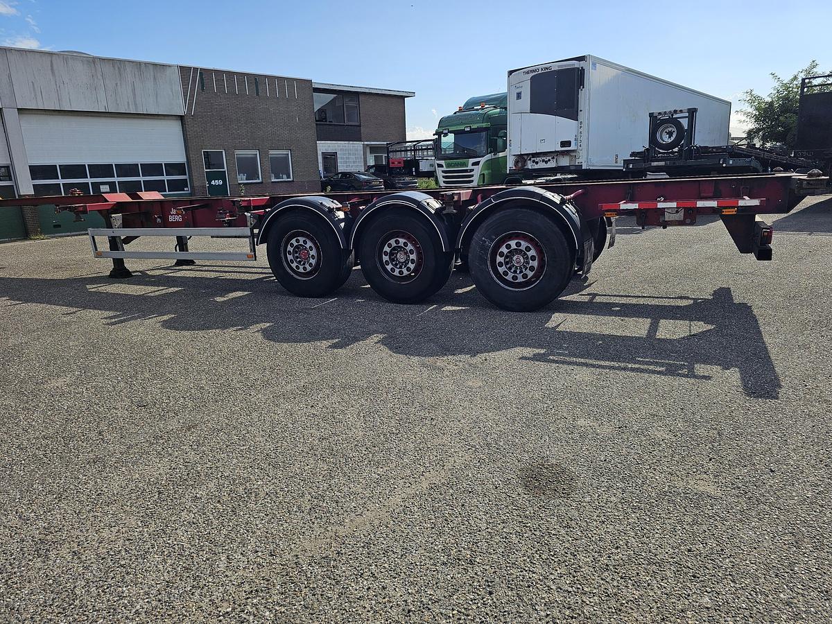 Used 2005 FREUHAUF OCCZ 42-327 A| 40 FT HIGHCUBE| 2 X 20 FOOT 20 FOOT MIDDLE  | SAF DISC.| DUTCH TRAILER.