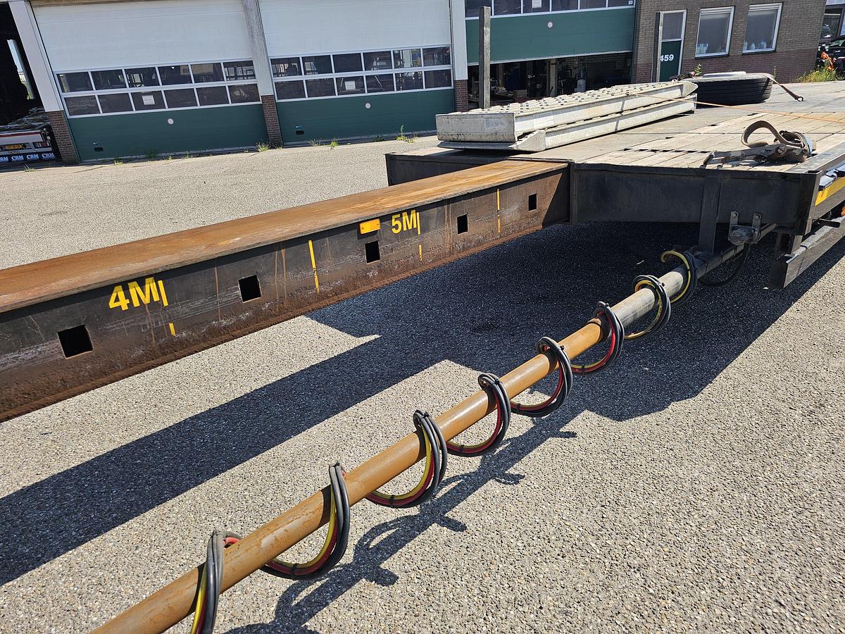 Used 1992 BROSHUIS E 2190/27 | SEMI LOWLOADER | 6 MTR EXTENDIBLE | BEAVER TAIL| SAF DRUM | APK 17-01-2016  |REFURBISHED 2010