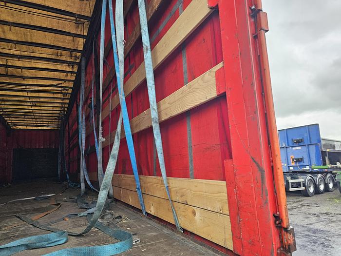 Used 2005 Krone Sd 27 3 axle curtainsider |Saf disc |Belgium Tuv 09-08-2024.
