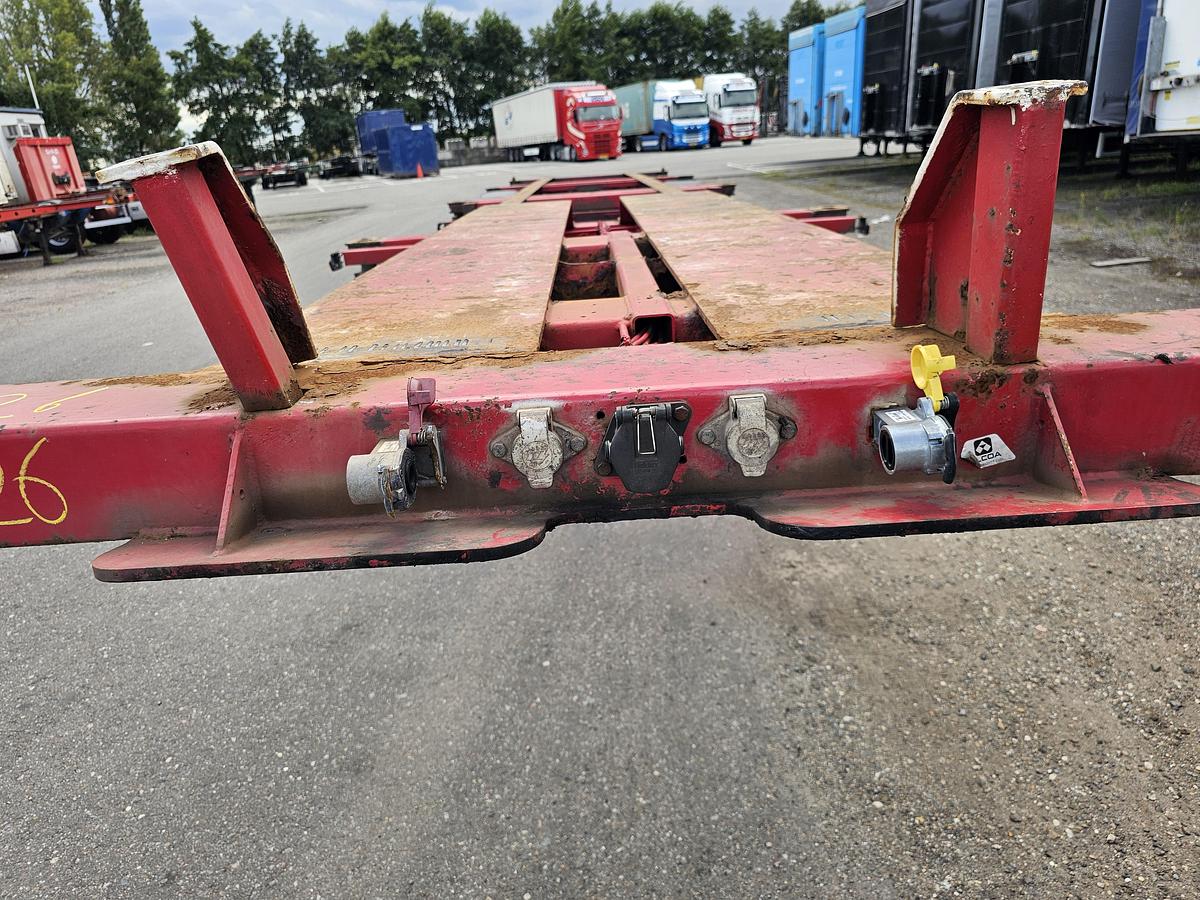 Used 2006 HAPPY TRAILER OZC 42-327 |40 FOOT HIGHCUBE CHASSIS| SAF DISC| APK /TUV | 30-09-2025