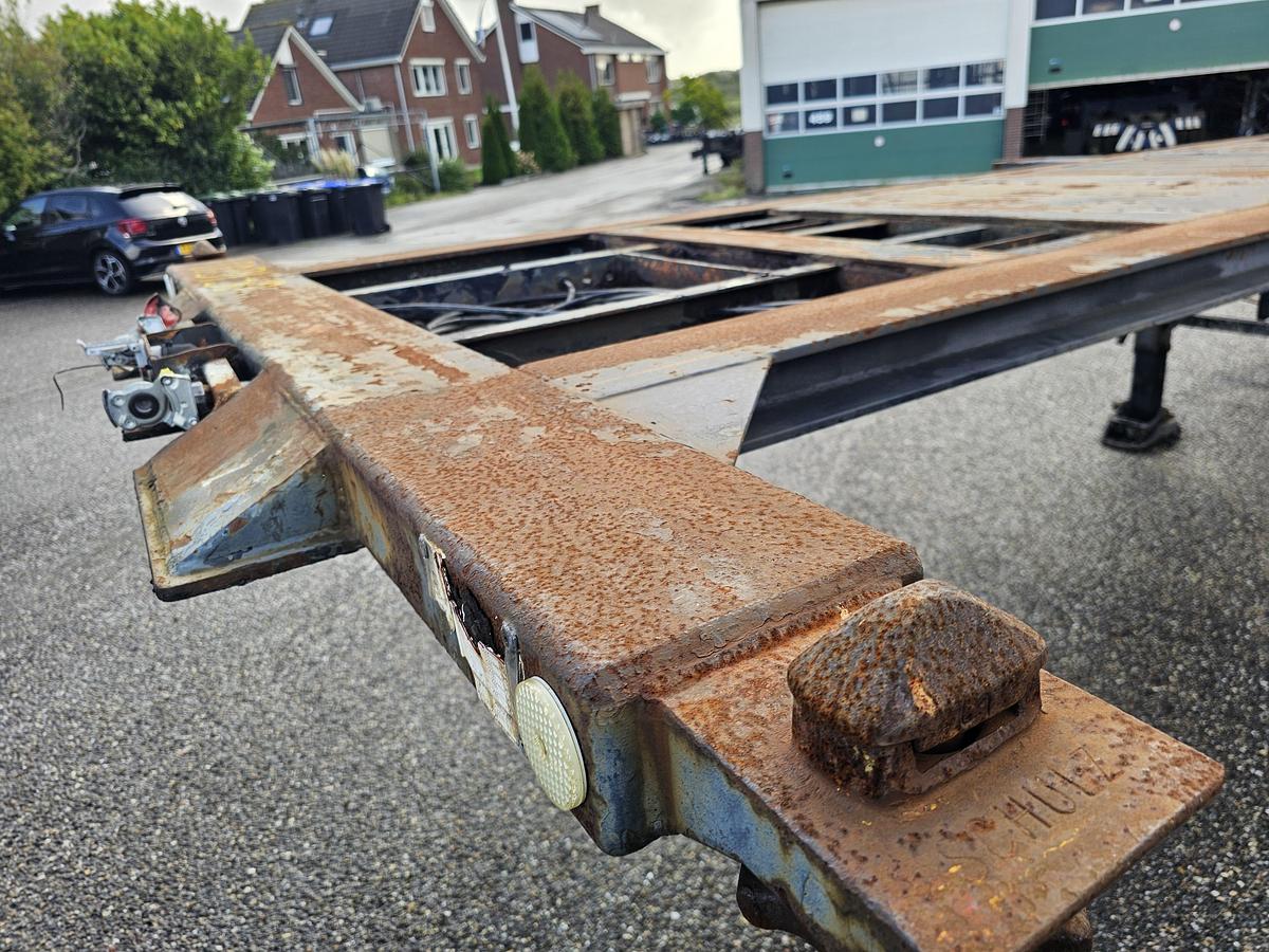 Used 1991 GROENEWEGEN 40.05 CC-12-24 | STRAIGHT CHASSIS | BPW DRUM.