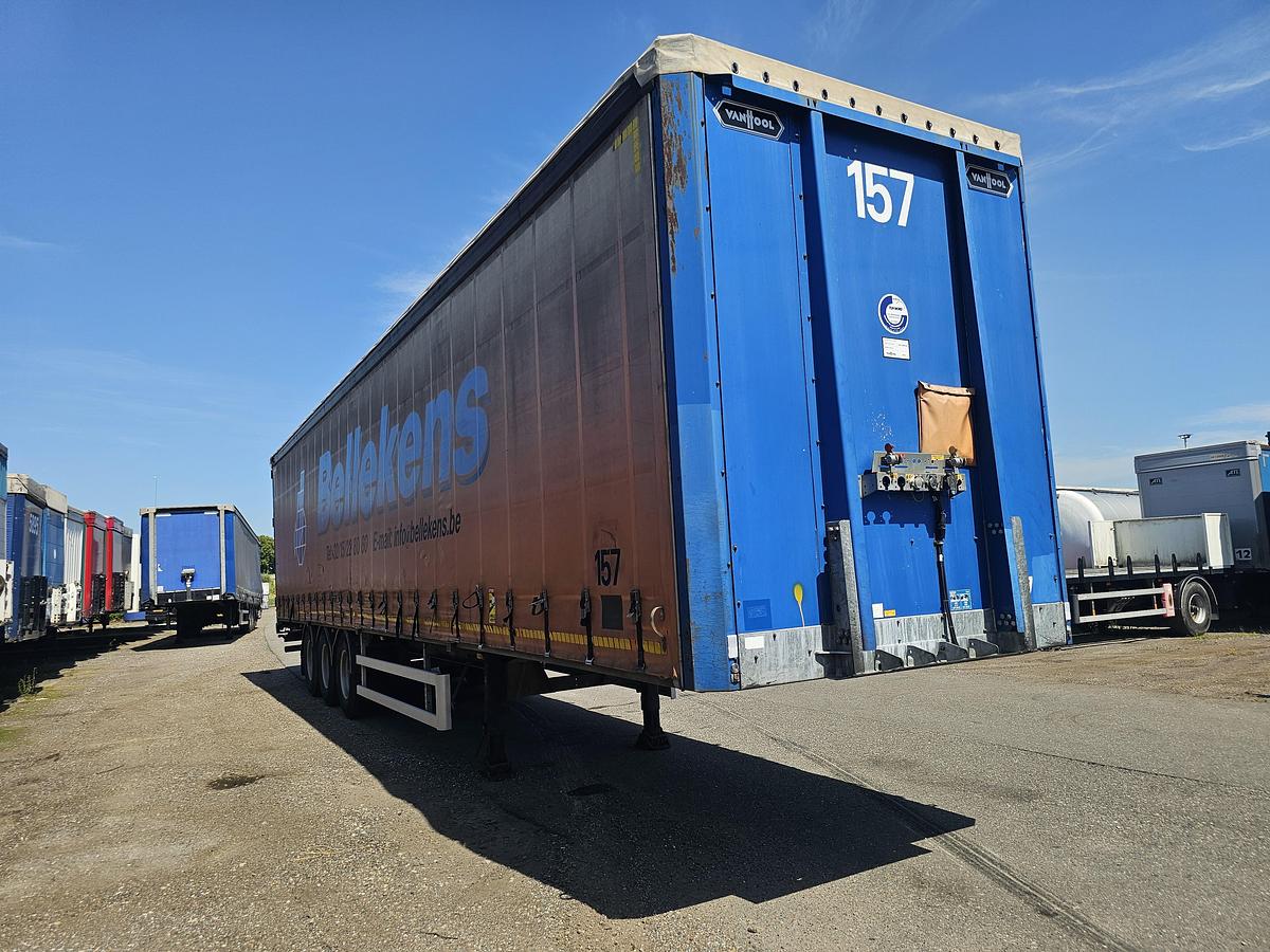 Gebruikt 2012 VAN HOOL A3C002 / ALU RIMS / PALLET BOX / GALVANIZED STEEL CHASSIS / APK,TUV, 02-04-2027