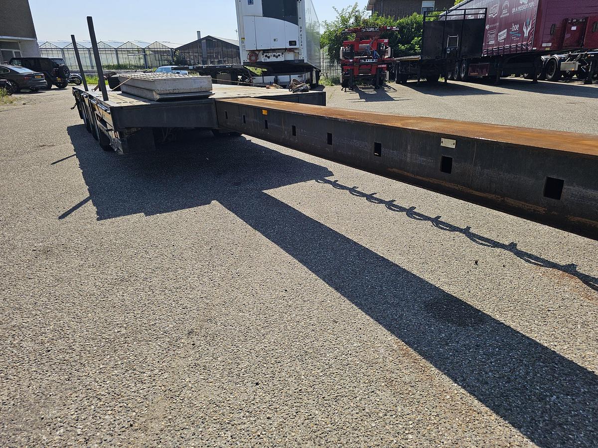 Used 1992 BROSHUIS E 2190/27 | SEMI LOWLOADER | 6 MTR EXTENDIBLE | BEAVER TAIL| SAF DRUM | APK 17-01-2016  |REFURBISHED 2010