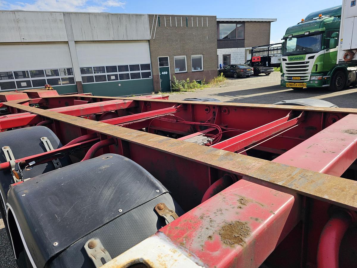 Used 2005 FREUHAUF OCCZ 42-327 A| 40 FT HIGHCUBE| 2 X 20 FOOT 20 FOOT MIDDLE  | SAF DISC.| DUTCH TRAILER.