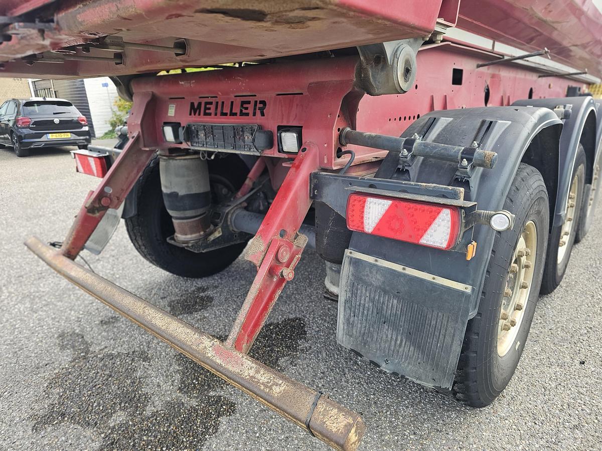 Gebruikt 2014 MEILLER MHPS12/27LOSS4/ STEEL TIPPER/ 30 MTR 3/ 28700 KG. /SAF DISC /ALU RIMS
