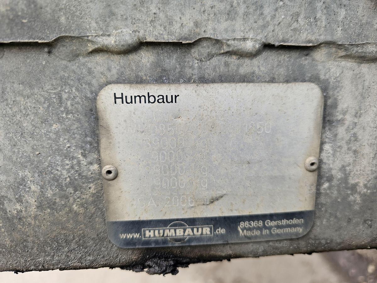 Gebruikt 2008 HUMBAUR HSA 2006 | GALVANIZED CHASSIS | SAF DISC.