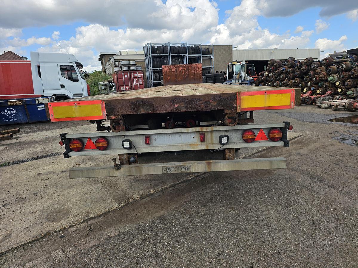Used 2007 PACTON TXD 340| HEAVY DUTY TRAILER | BPW DRUM