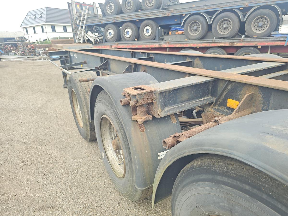Gebruikt 1995 VAN HOOL 40 FOOT  CONTAINER CHASSIS / 20 FOOT/ STEEL SUSPENSION/ BPW DRUM.