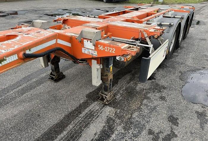 Used 2015 D-TEC VCC-01 FLEXITRAILER ALL CONNECTIONS BPW DRUM