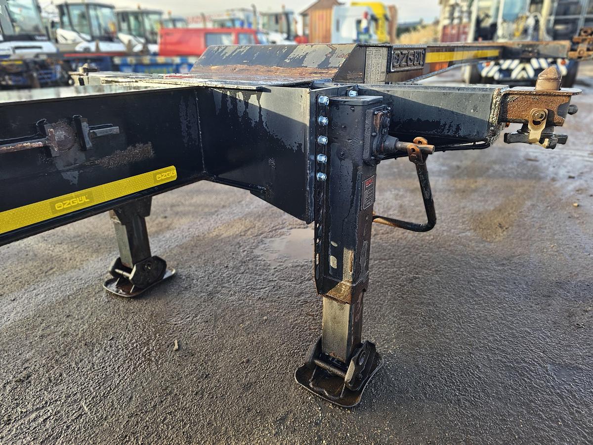 Gebruikt 2018 OZGUL GA08XS1 | 2 X EXTENDIBLE CHASSIS | GERMAN TRAILER|  SAF DISC.| 3 PIECES.