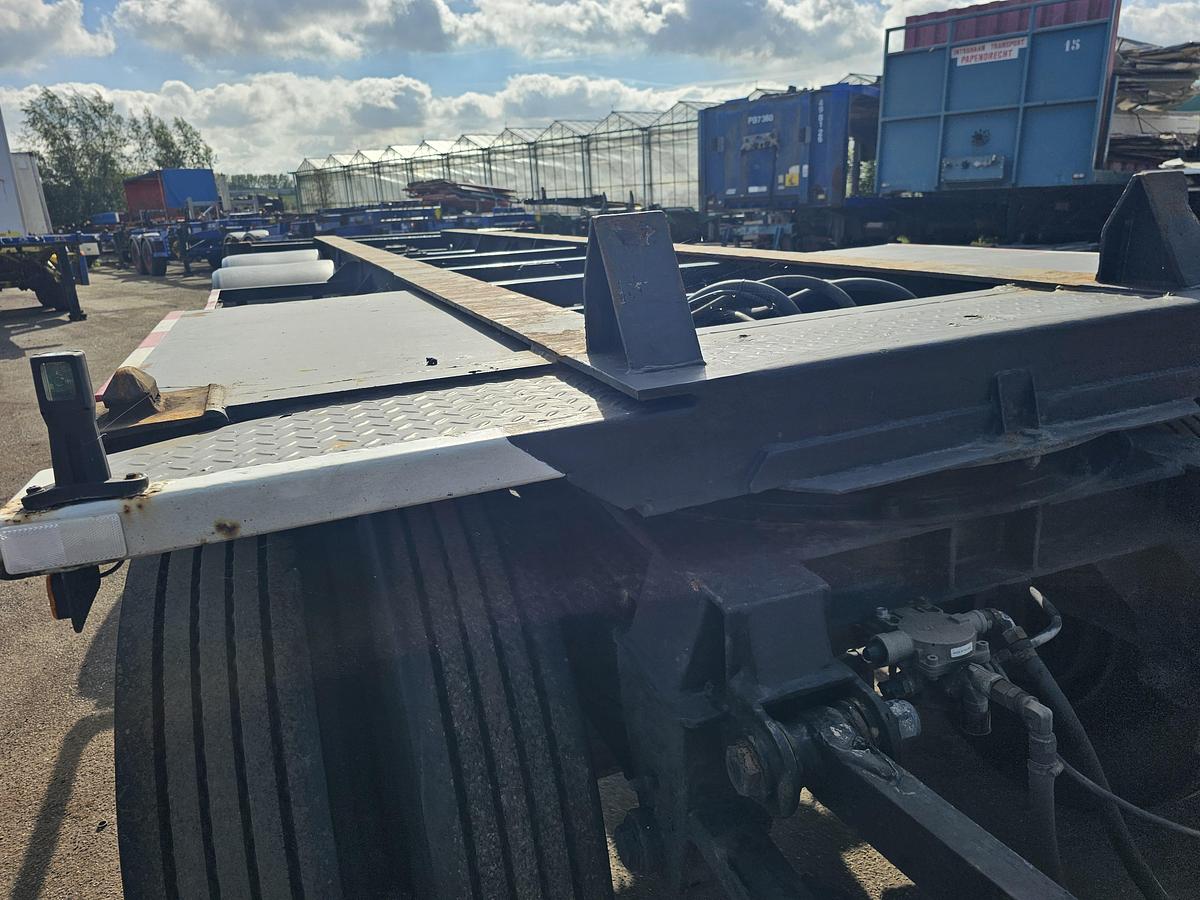 Gebruikt 1985 FLOOR FLA-10-183/ZEECONTAINER AANHANGWAGEN / BPW 150 MM / DRUM BRAKES.