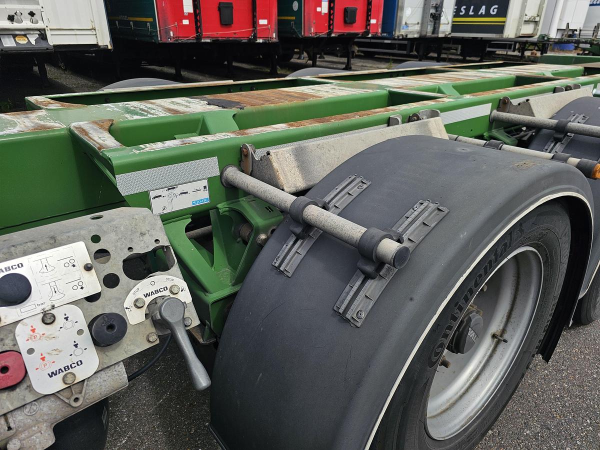 Gebruikt 2016 D-TEC FLEXITRAILER /all connections / 3 x extendible/apk,tuv/ 18-01-2027