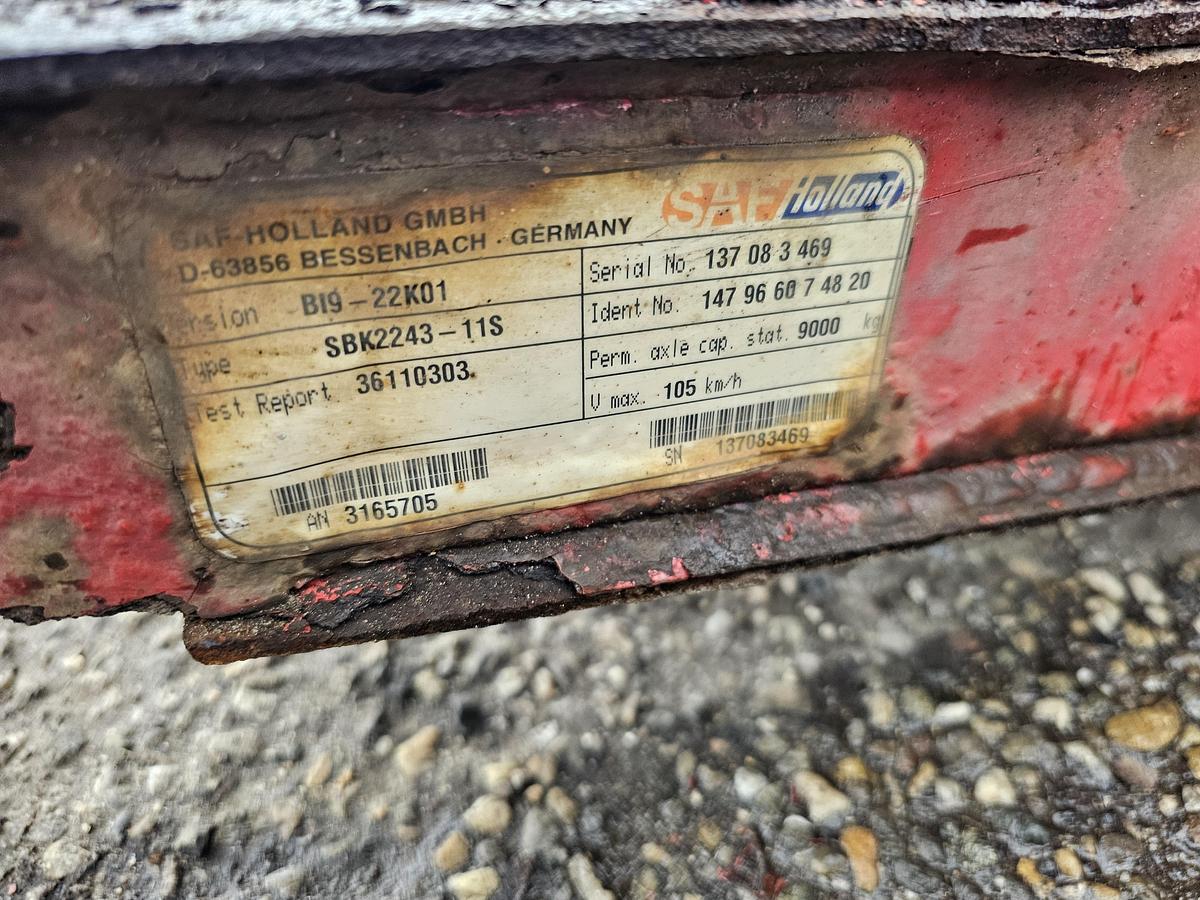 Gebruikt 2005 SAF B19-22K01 TRAILER AXLE DISC