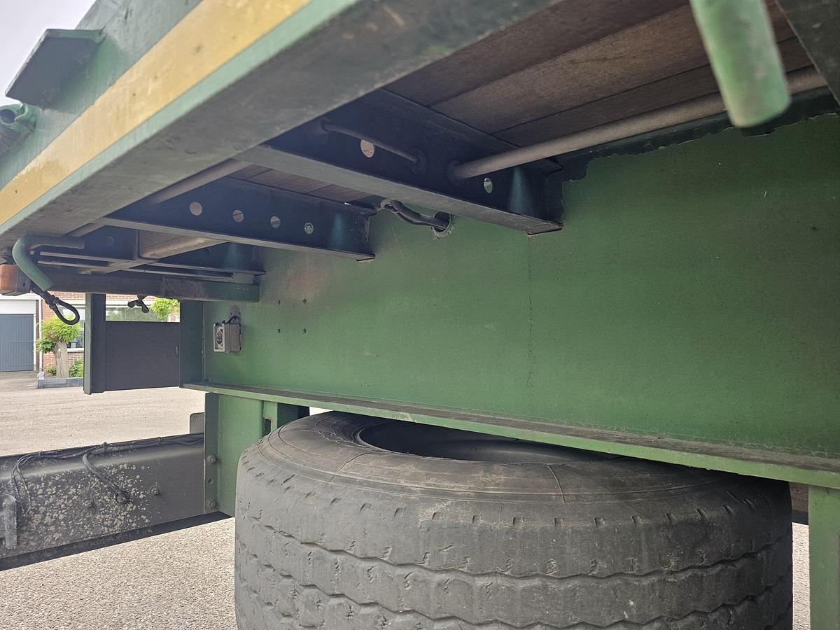 Gebruikt 1999 DRACO TXS 339. HEAVY DUTY FLATBED- CONTAINER LOCKS- BPW DRUM .