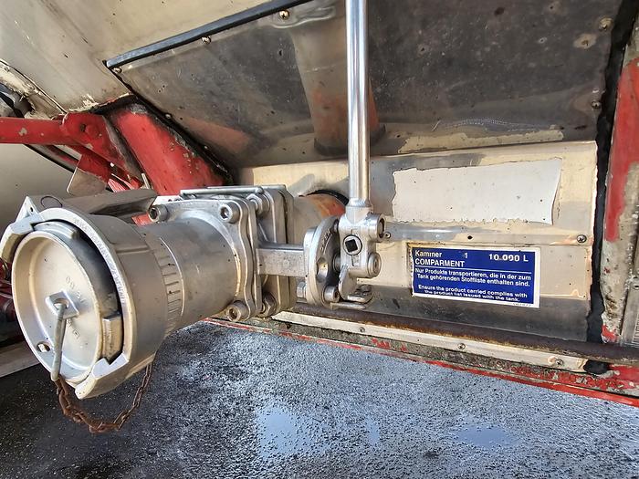 Used 2000 Feldbinder | TSA 59.3-4 | tanktrailer aluminium|59.5 cubic| ADR L4 BH |Bpw achsen|