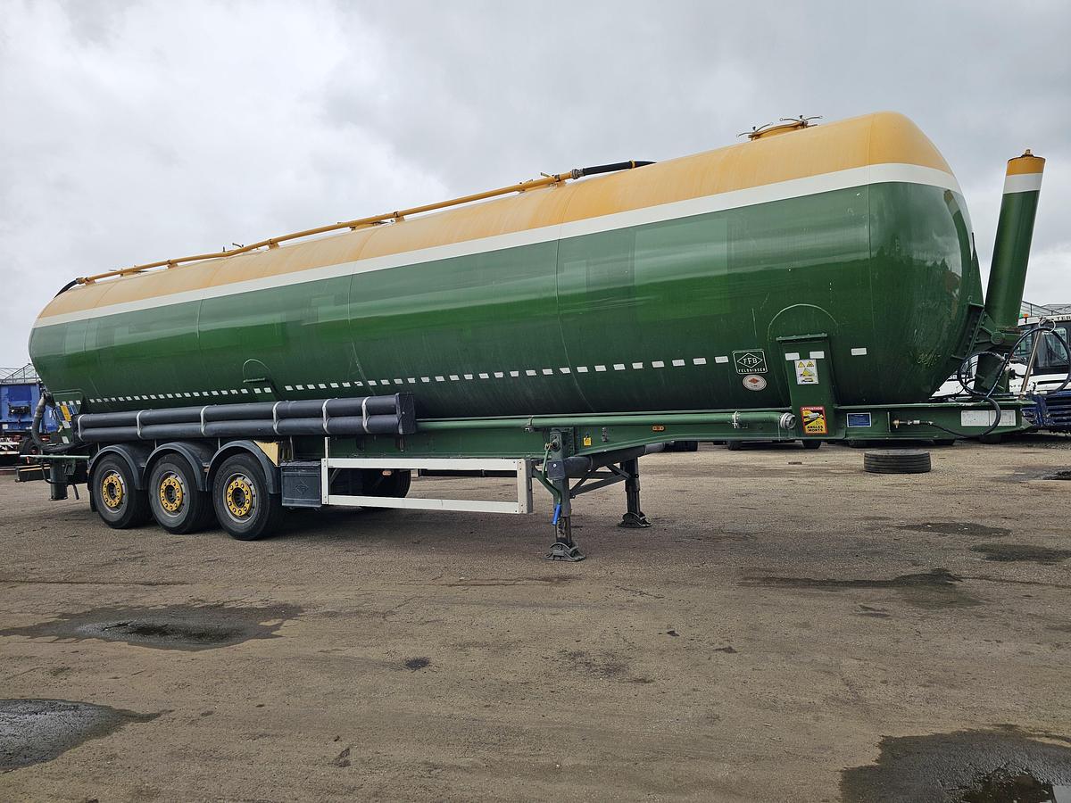 Used 2008 FELDBINDER KIP 63.3 |ALUMINIUM TIPPER | 6500 KG| 63 M3 | SAF DISC.