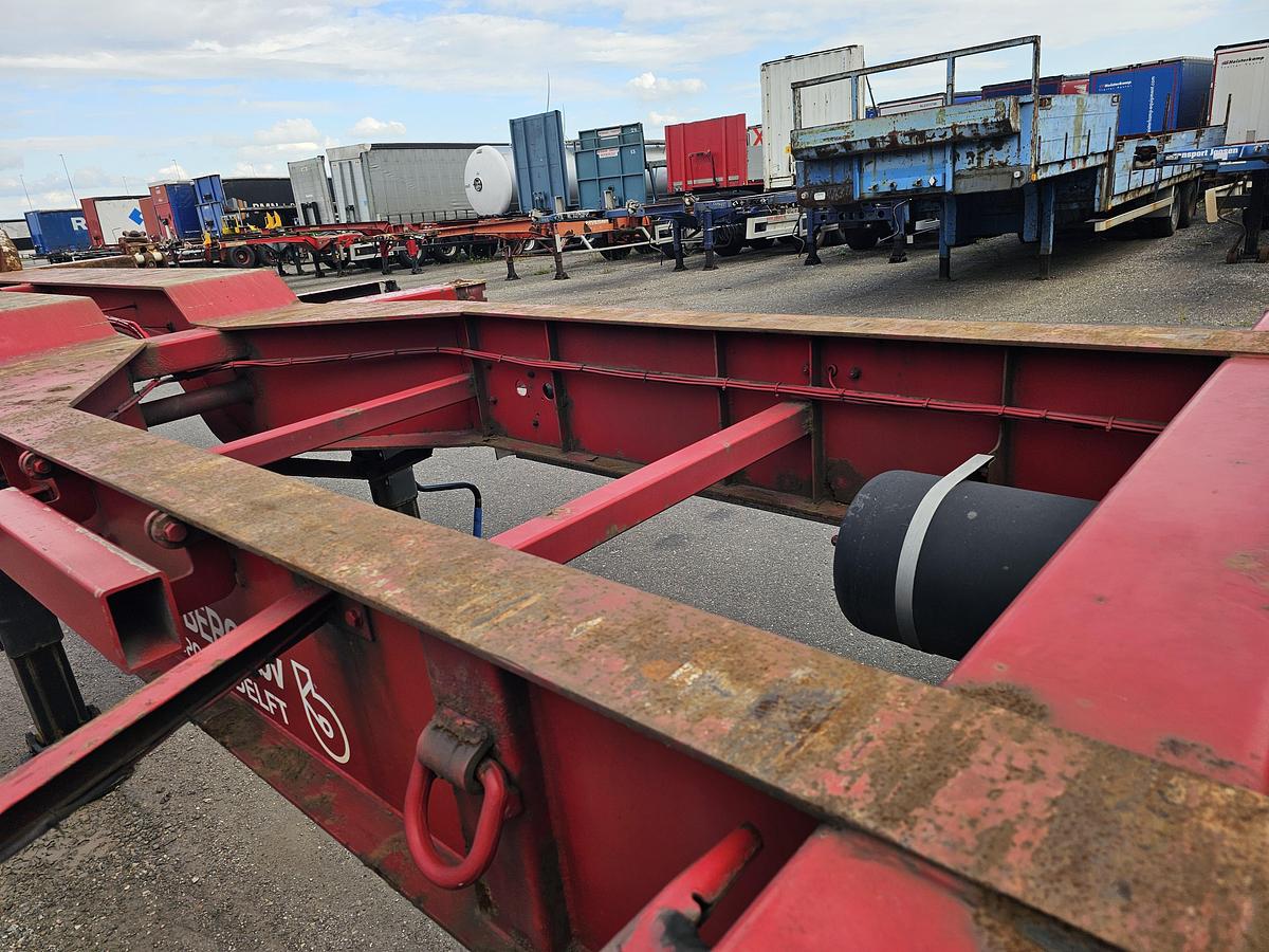 Used 2006 HAPPY TRAILER OZC 42-327 |40 FOOT HIGHCUBE CHASSIS| SAF DISC| APK /TUV | 30-09-2025