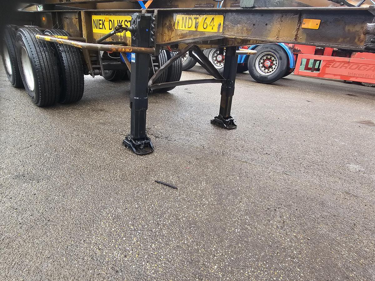 Gebruikt 1973 PACTON 2126 C-2 | 20 FOOT| BLADGEVEERD|DOUBLE TIRES| BPW DRUM.