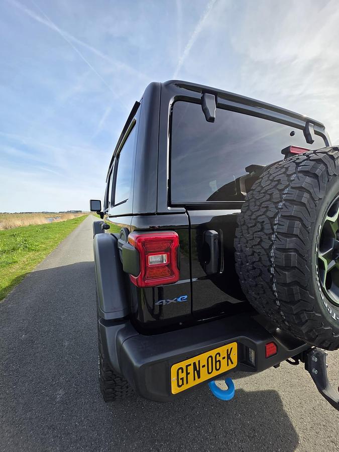 Gebruikt 2022 Jeep Wrangler 4XE Rubicon - Cabrio/Hardtop - 4x4 - Hybride - 21.836 km - WARN - Alpine