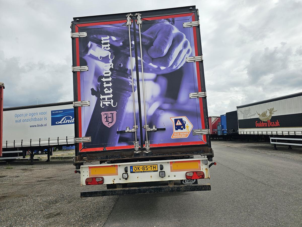 Used 2009 PACTON TBD344 | STEERING AXLE | HOLLAND TRAILER |HEAVY DUTY| TUV/ APK 20-1-2026.