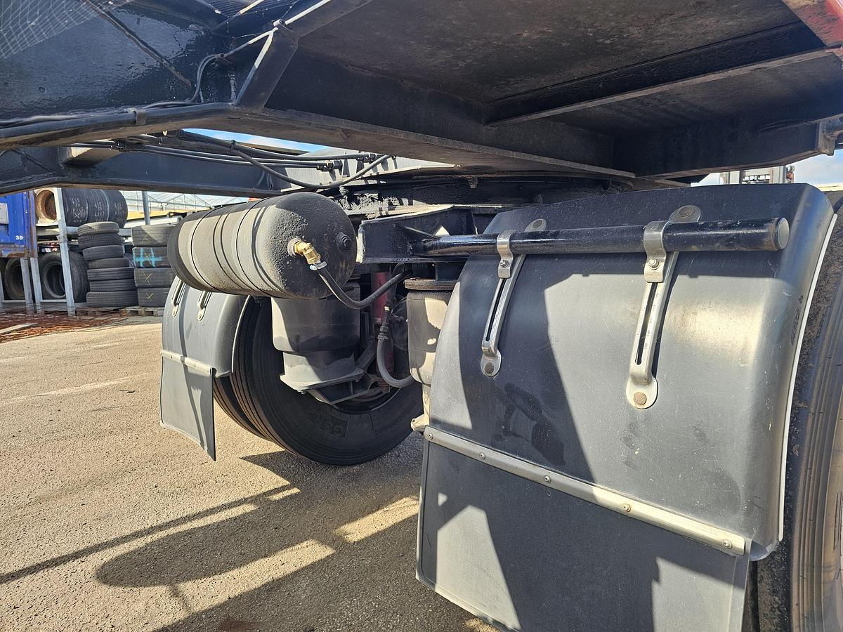 Gebruikt 1985 FLOOR FLA-10-183/ZEECONTAINER AANHANGWAGEN / BPW 150 MM / DRUM BRAKES.