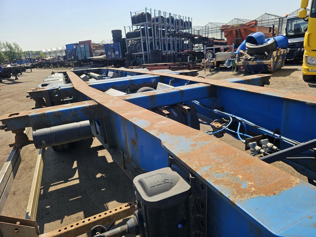 Gebruikt 2001 HRD NT CON.40 foot extendible chassis 2 x 20 foot / landbouw kenteken / geen apk nodig.