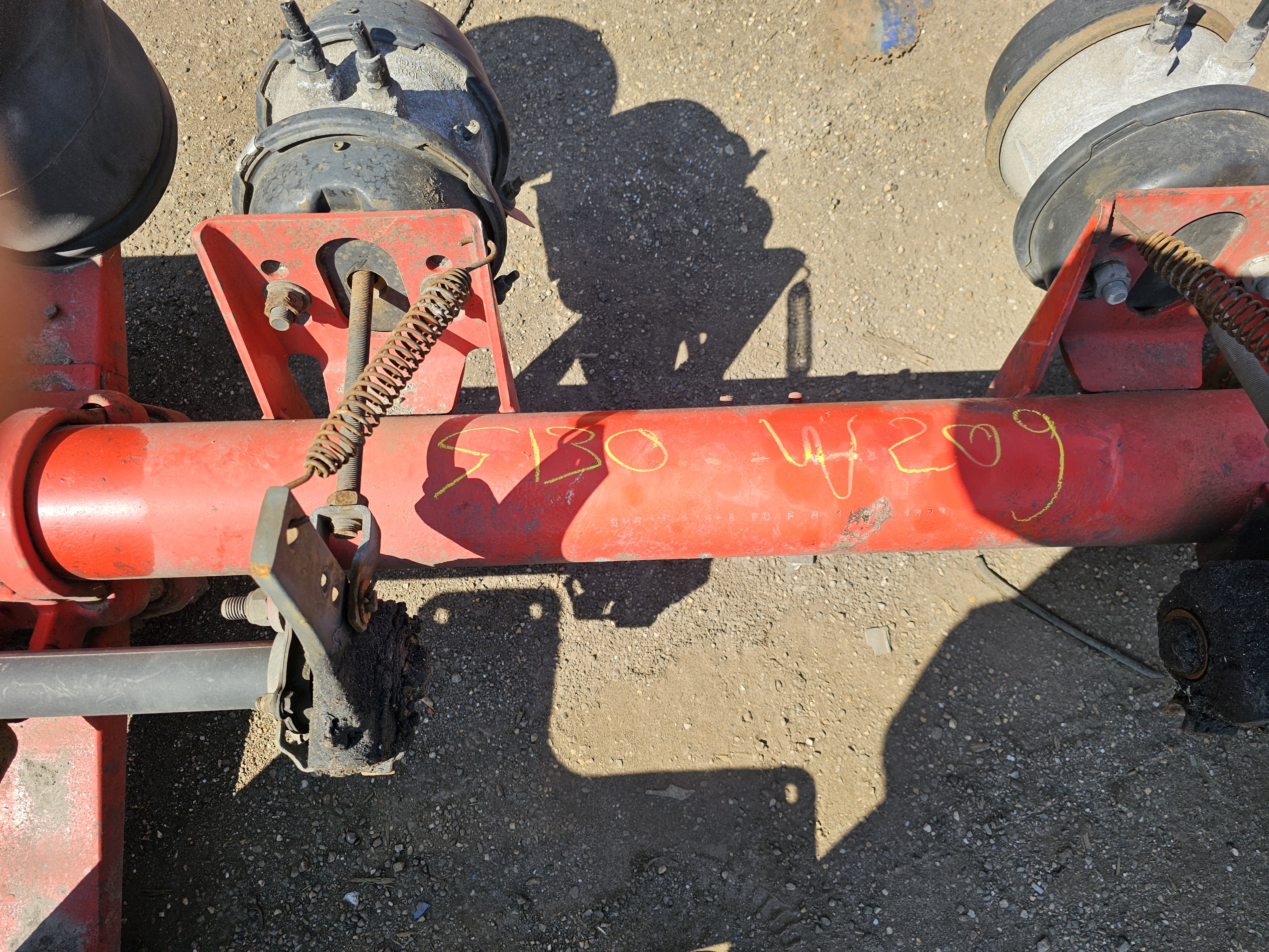 Gebruikt 2005 SMB TRAILER AXLE SINGLE TIRE DRUM