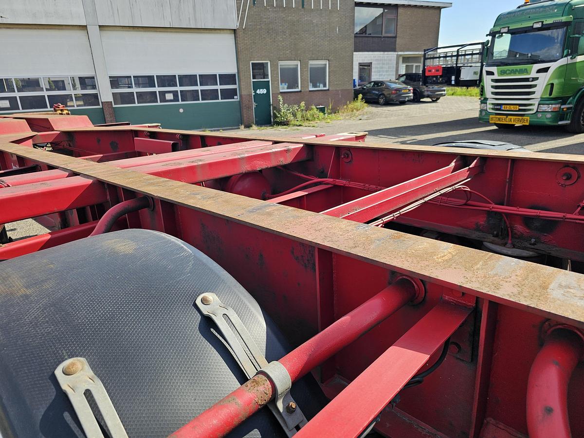 Used 2005 FREUHAUF OCCZ 42-327 A| 40 FT HIGHCUBE| 2 X 20 FOOT 20 FOOT MIDDLE  | SAF DISC.| DUTCH TRAILER.