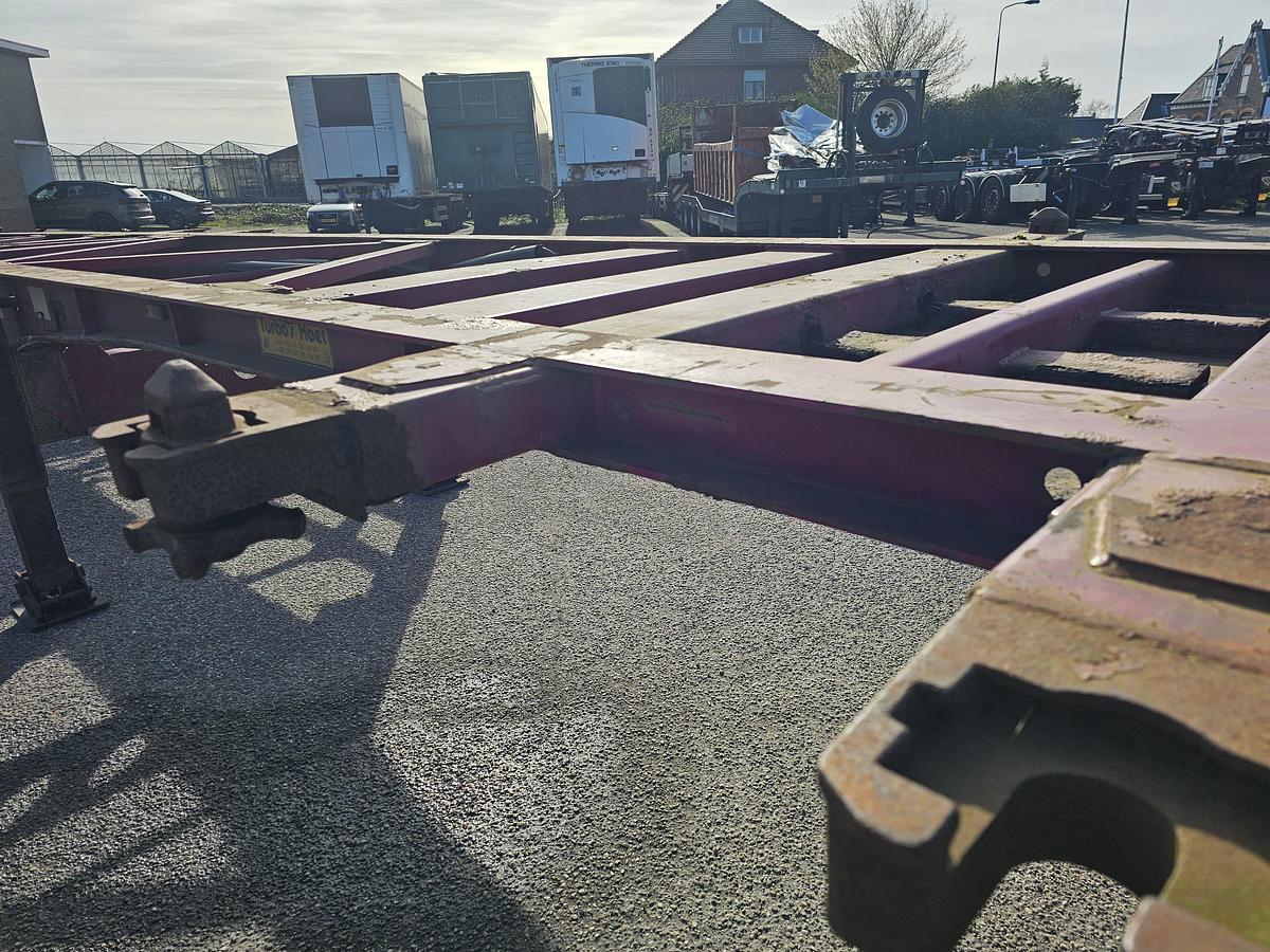 Gebruikt 2006 TURBO,S HOET OPS/3AT/39/03BSRM | 40 FT 2 X 20 FOOT | STRAIGHT CHASSIS | BPW DRUM.