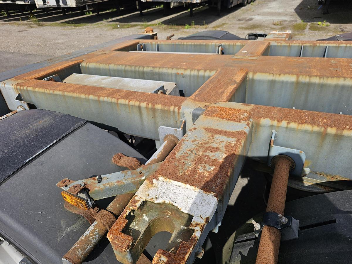 Used 2007 PACTON 3 AXLE MULTI  YARD CHASSIS | 3 X EXTENDIBLE | BPW DRUM | NO DOCUMENTS.