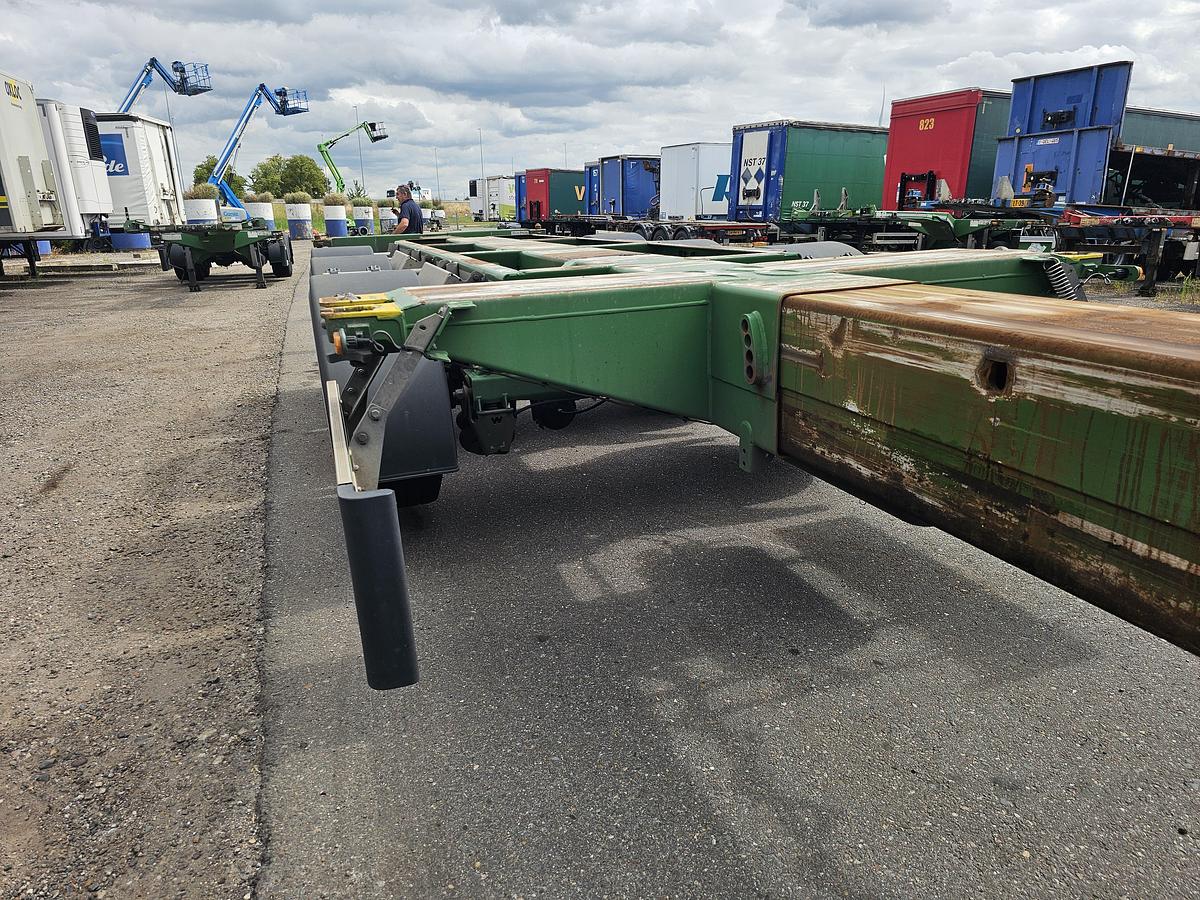 Gebruikt 2016 D-TEC FLEXITRAILER /all connections / 3 x extendible/apk,tuv/ 18-01-2027