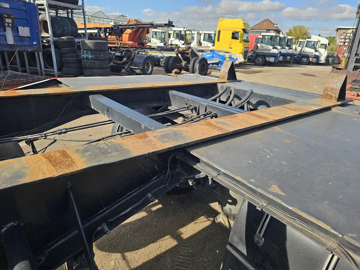 Gebruikt 1985 FLOOR FLA-10-183/ZEECONTAINER AANHANGWAGEN / BPW 150 MM / DRUM BRAKES.