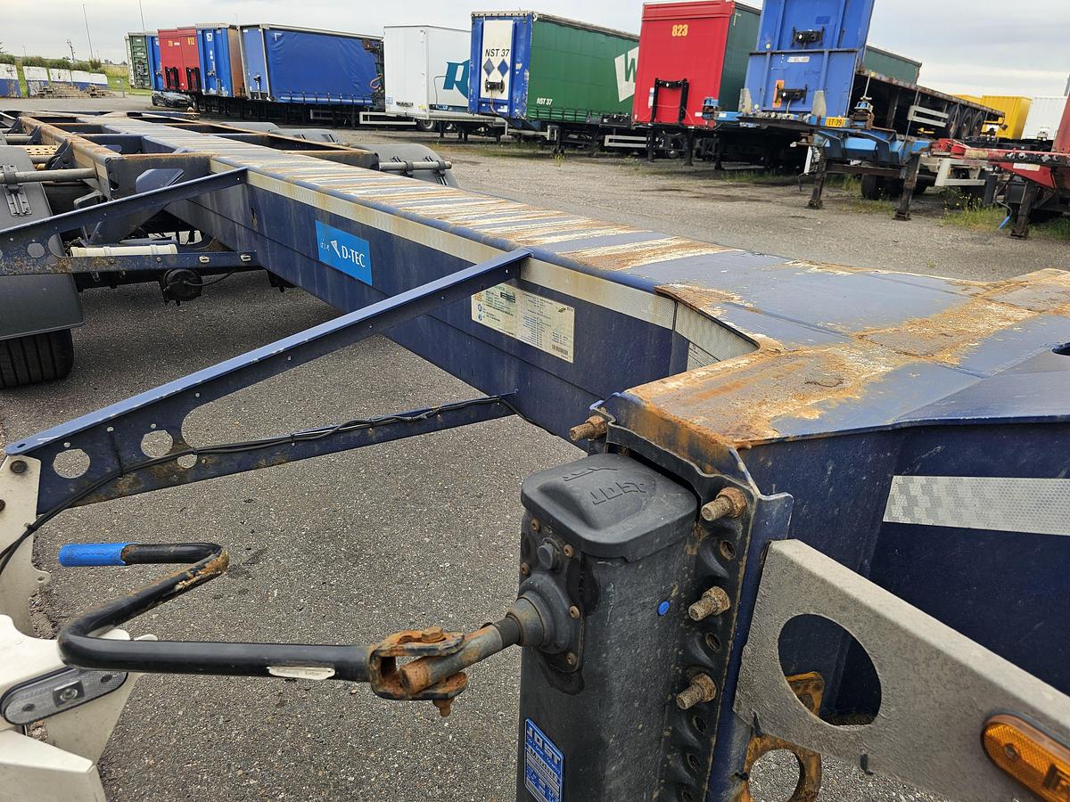 Gebruikt 2015 D-TEC VCC-01 / 45 FOOT CONTAINER CHASSIS / VALKX AXLES.