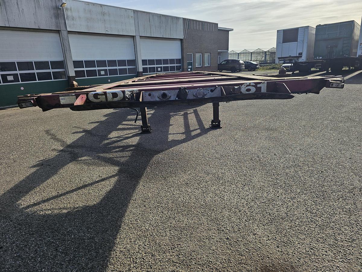 Gebruikt 2006 TURBO,S HOET OPS/3AT/39/03BSRM | 40 FT 2 X 20 FOOT | STRAIGHT CHASSIS | BPW DRUM.