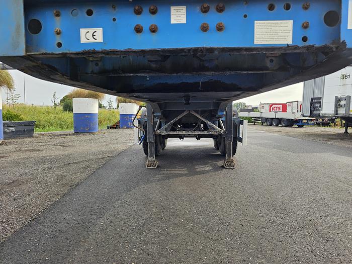 Used 2010 Langendorf C 3 | 2 axle tipper trailer | Saf axles drum | 20 mtr 3