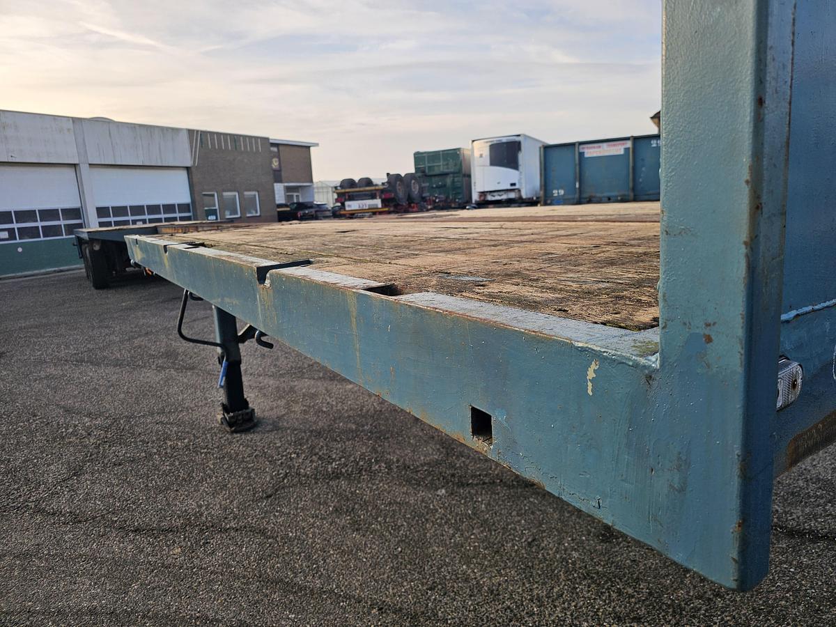 Gebruikt 2000 LINTRAILERS LSPU 18-27 | EXTENDIBLE TRAILER 21.20 MTR | STEERING AXLE | good sliding.