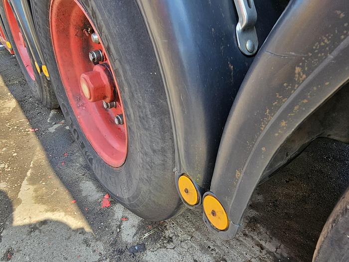 Used 2000 Feldbinder | TSA 59.3-4 | tanktrailer aluminium|59.5 cubic| ADR L4 BH |Bpw achsen|