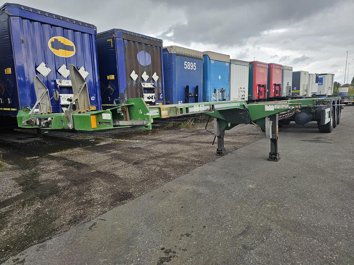 Gebruikt 2016 D-TEC VCC-01 FLEXITRAILER/ALL CONNECTIONS/ APK/TUV 26-01-2027./ 5 PIECES.