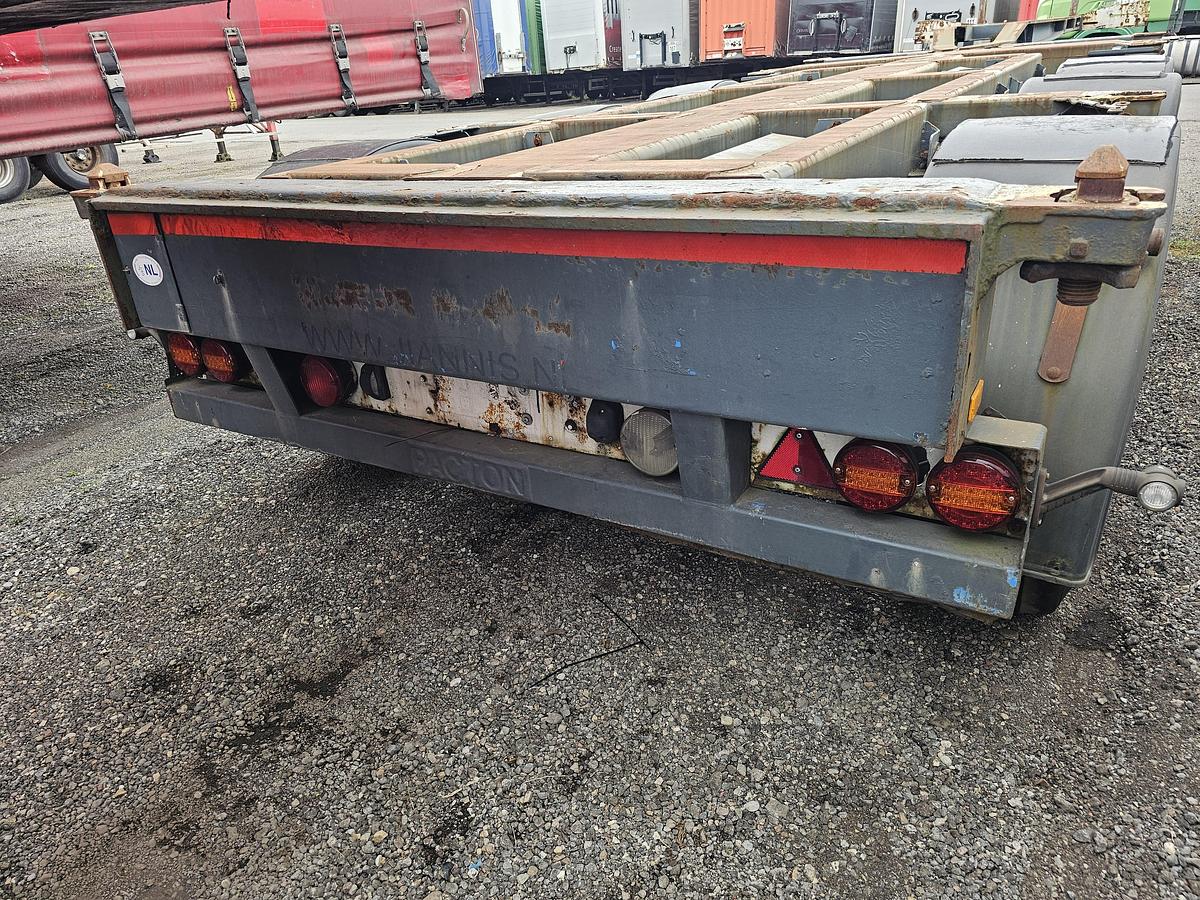 Used 2007 PACTON 3 AXLE MULTI  YARD CHASSIS | 3 X EXTENDIBLE | BPW DRUM | NO DOCUMENTS.